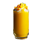 Mango Sorbet Milkshake 